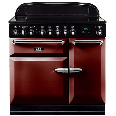 AGA Masterchef XL 90 Induction Range Cooker Cranberry AGA Masterchef XL 90 Induction Range Cooker Cranberry